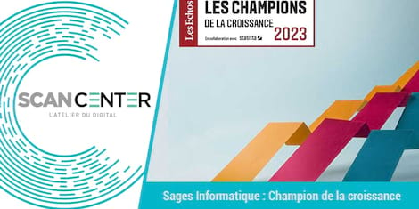 Les Champions de la croissance : Sages Informatique se classe 105ème